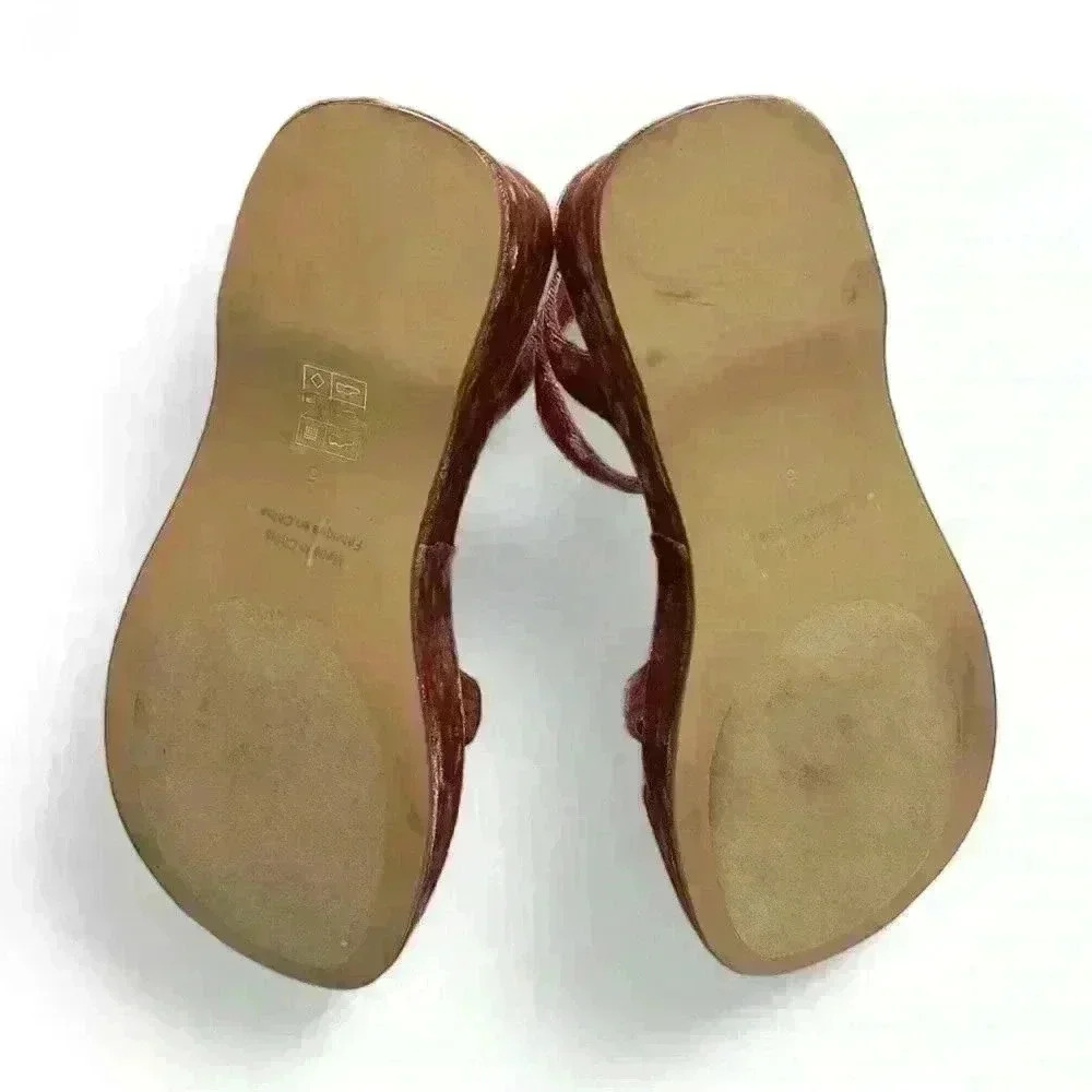 Jeffrey Campbell Activate Pink Velvet Platform Size 5 (runs big could fit a 5.5) - Picture 5 of 7